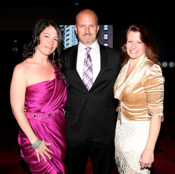 Partner John Sparling with Lincoln Center General Counsel Lesley Rosenthal, right