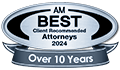 Logo of AM Best Client Recommended Attorneys 2024